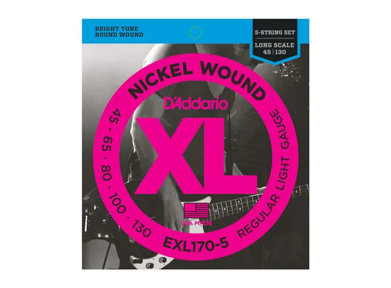 D'Addario EXL170-5 El. Bass (045-130) 